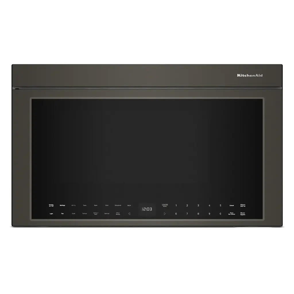 Microcampana 30" Kitchenaid Sobre Estufa Black Ore
