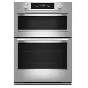 Horno Combo Eléctrico 27" Kitchenaid Acero Inoxidable con PrintShield