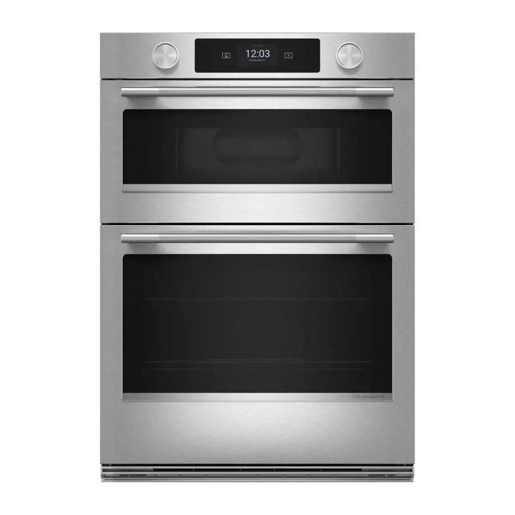 Horno Combo Eléctrico 30" Kitchenaid Acero Inoxidable con PrintShield