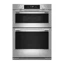 Horno Combo Eléctrico 30" Kitchenaid Acero Inoxidable con PrintShield