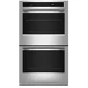 Horno Doble Eléctrico 30" Kitchenaid Empotrable Acero Inoxidable con PrintShield