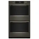 Horno Doble Eléctrico 30" Kitchenaid Empotrable Black Ore