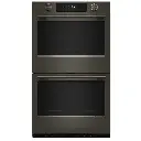 Horno Doble Eléctrico 30" Kitchenaid Empotrable Black Ore