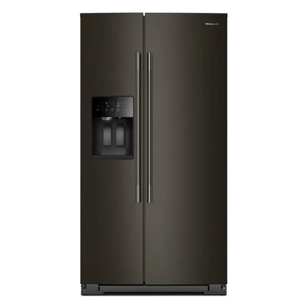 Refrigerador 36" Kitchenaid Side by Side Black Stainless