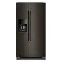 Refrigerador 36" Kitchenaid Side by Side Black Stainless