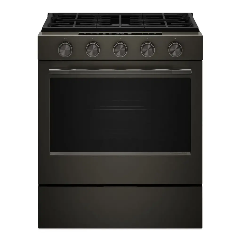 Estufa de Gas 30" Kitchenaid Gas Black Ore