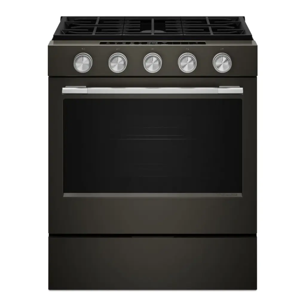 Estufa de Gas 30" Kitchenaid Gas Black Ore