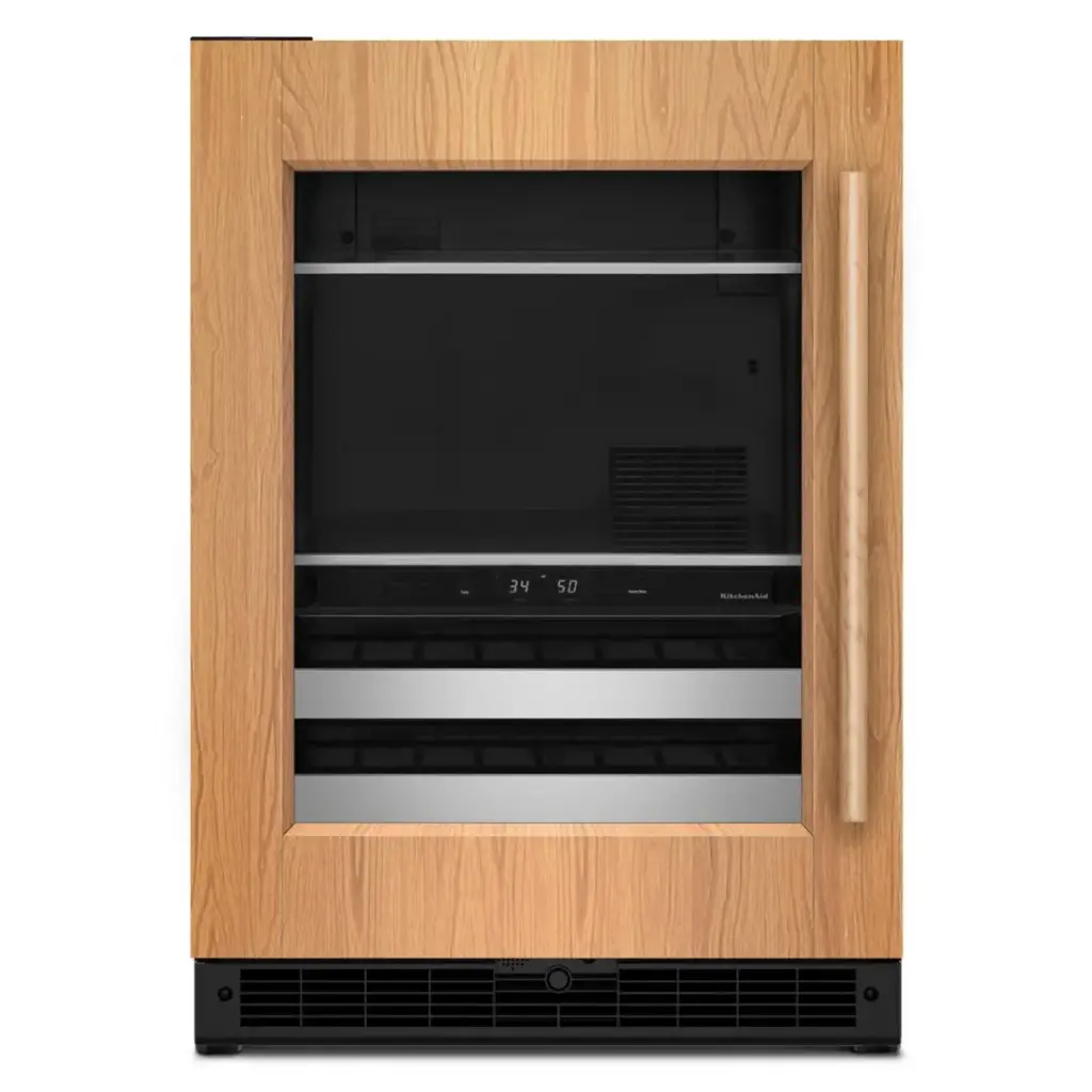 Centro de Bebidas 24" Izquierdo Kitchenaid Doble Zona Panelable