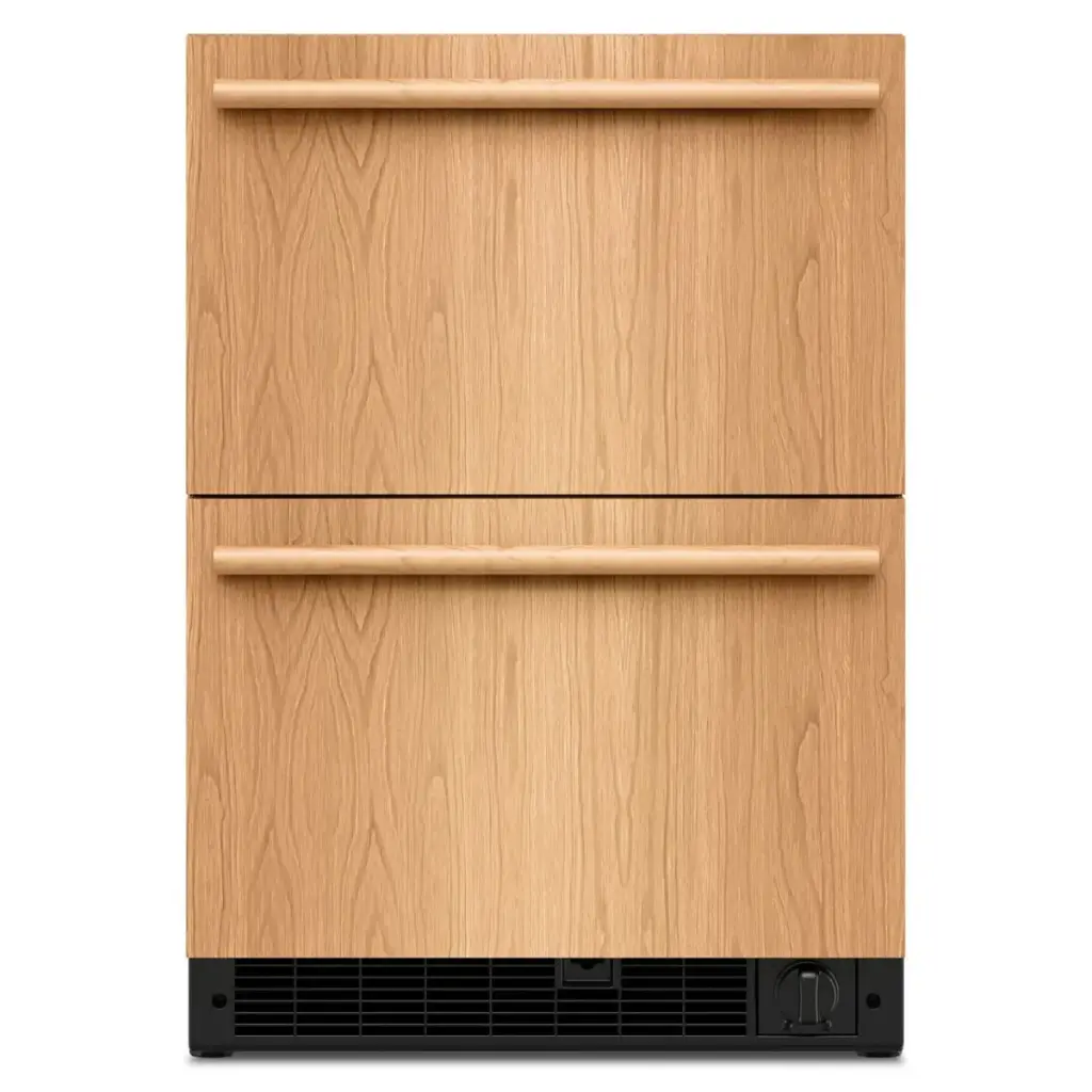 Cajones Combo Congelador/Refrigerador 24" Kitchenaid Panelable