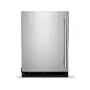 Friogobar Izquierdo 24" Kitchenaid Gabinete Negro/Acero Inoxidable