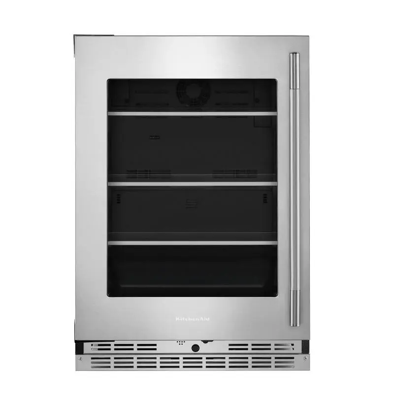 Friogobar Derecho 24" Kitchenaid Acero Inoxidable con PrintShield