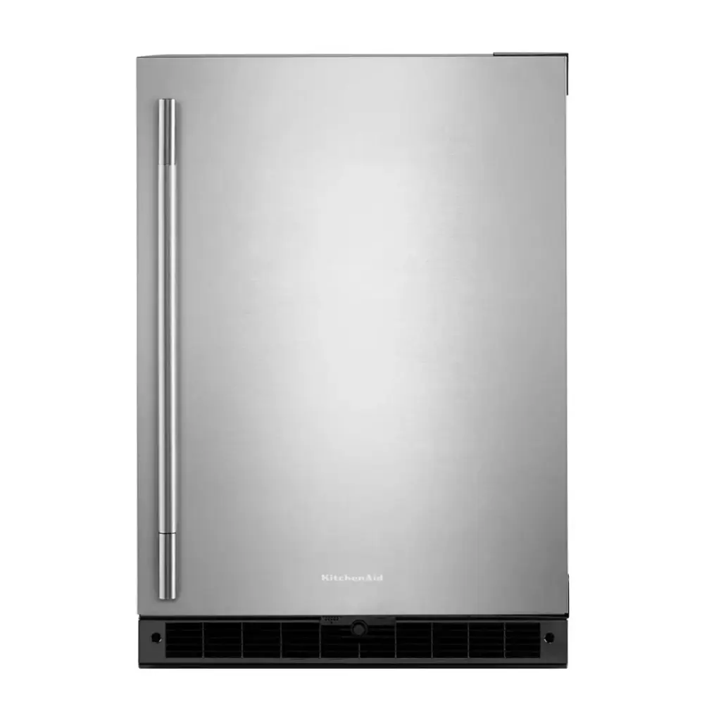 Friogobar Derecho 24" Kitchenaid Gabinete Negro/Acero Inoxidable