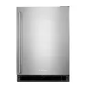 Friogobar Derecho 24" Kitchenaid Gabinete Negro/Acero Inoxidable