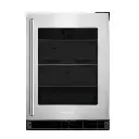 Frigobar Derecho 24" Kitchenaid Gabinete Negro/Acero Inoxidable