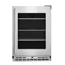 Friogobar Derecho 24" Kitchenaid Acero Inoxidable con PrintShield
