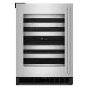 Cava de Vinos Izquierda 24" Kitchenaid Acero Inoxidable