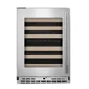 Cava de Vinos Izquierda 24" Kitchenaid Acero Inoxidable con PrintShield