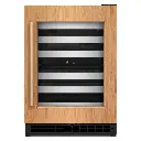 Cava de Vinos Derecha 24" Kitchenaid Panelable