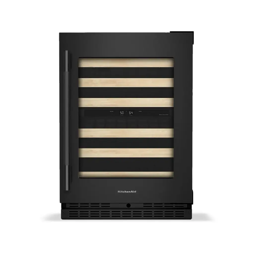 Cava de Vinos Derecha 24" Kitchenaid Black Ore