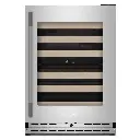 Cava de Vinos Derecha 24" Kitchenaid Acero Inoxidable con PrintShield