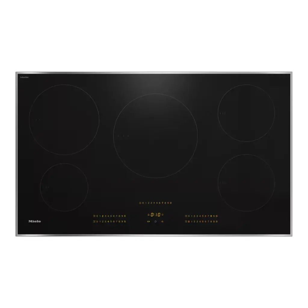 Parrilla 36" Miele con 5 Elementos Acero inoxidable