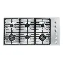 Parrilla 43" Miele con 6 Quemadores de Gas Acero inoxidable