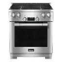 Estufa 30" Miele con 4 Quemadores de Gas Acero inoxidable