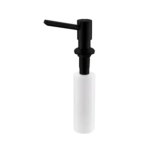 [KSS0014-BK] Dispensador de jabón KELE 240 ml Acero Inoxidable acabado negro mate