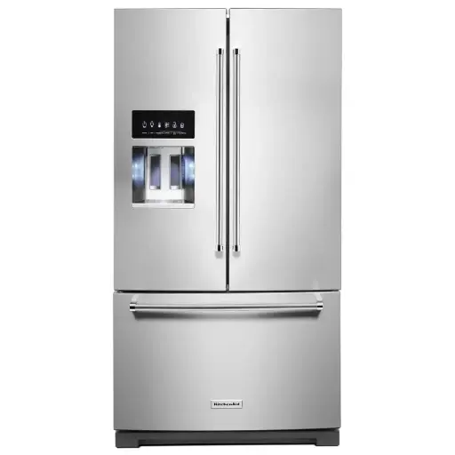 [KRFF577KPS] Refrigerador French Door 27 Acero Inoxidable con dispensador