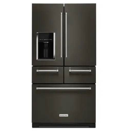 [KRMF706EBS] Refrigerador Multidoor Kitchenaid 25.8P3 Acero Negro