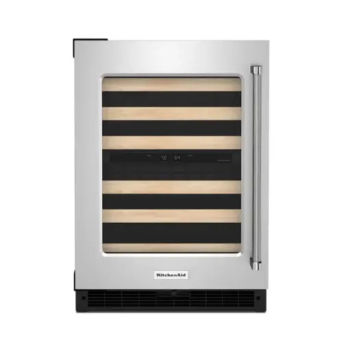 [KUWL214KSB] Cava de Vinos 24" Kitchenaid Izquierdo Acero Inoxidable