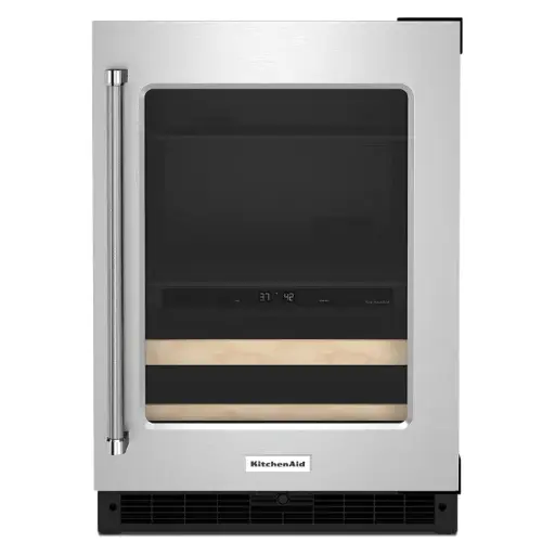 [KUBR214KSB] Centro de Bebidas 24" Kitchenaid derecho Acero Inoxidable