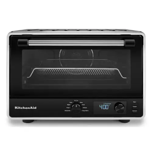 [KCO124LBM] Horno 21 L Kitchenaid Air Fryer Acero Negro