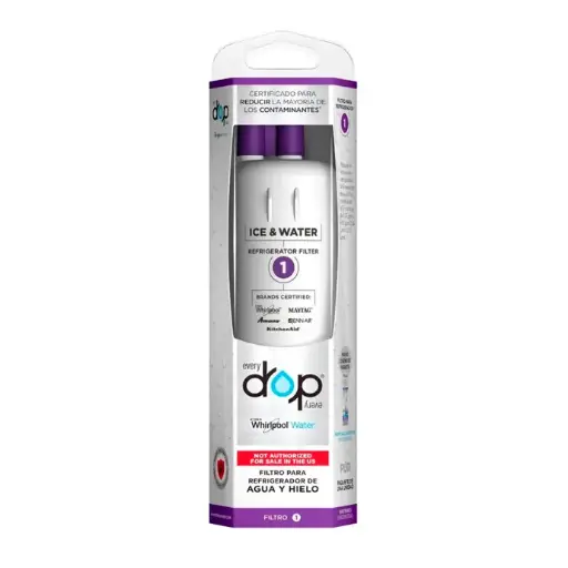 [W10790813] Filtro de Agua Para Refrigerador Everydrop #1 