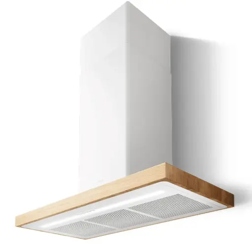 [PRF0129427] Campana Elica Bio 90 cm Madera