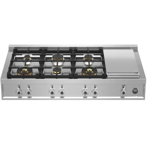 [PROF486GRTBXT] Parrilla De Gas 48" Bertazzoni Acero Inoxidable