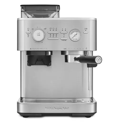 [KES6551SX] Cafetera Espresso Semiautomática Kitchenaid con Molino Stainless Steel