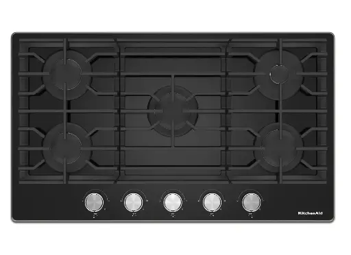 [KCGG536PBL] Parrilla de Gas KitchenAid 36" Vidrio Negro