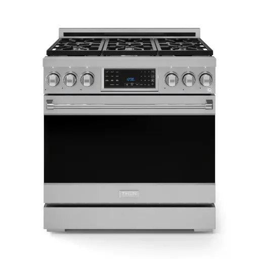 [RSG36LP] Estufa de Gas LP Profesional de 36"  Inoxidable THOR