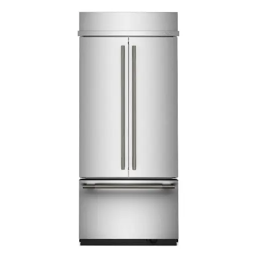 [KBFN536SPS] Refrigerador Empotrable 36" Kitchenaid French Door Acero Inoxidable con PrintShield