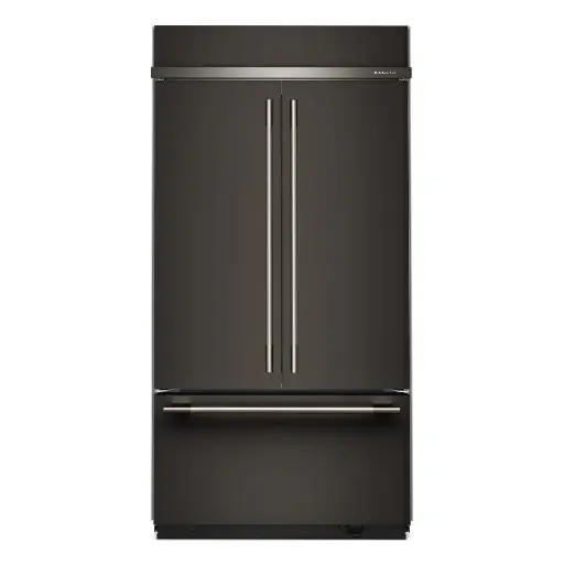 [KBFN542SBE] Refrigerador Empotrable 42" Kitchenaid French Door Black Ore