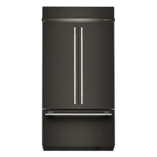 [KBFN542SBE] Refrigerador Empotrable 42" Kitchenaid French Door Black Ore