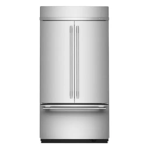 [KBFN542SPS] Refrigerador Empotrable 42" Kitchenaid French Door Acero Inoxidable con PrintShield