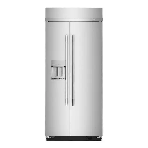 [KBSD736SPS] Refrigerador Empotrable 36" Kitchenaid CD Acero Inoxidable con PrintShield