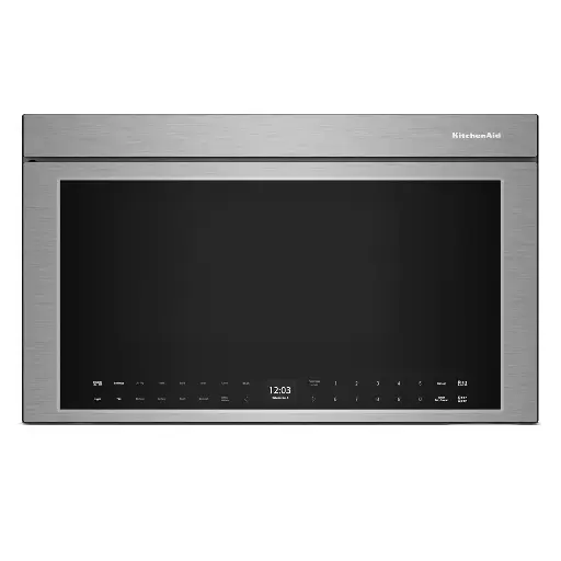 [KMMF530PPS] Microcampana 30" Kitchenaid Sobre Estufa Acero Inoxidable con PrintShield