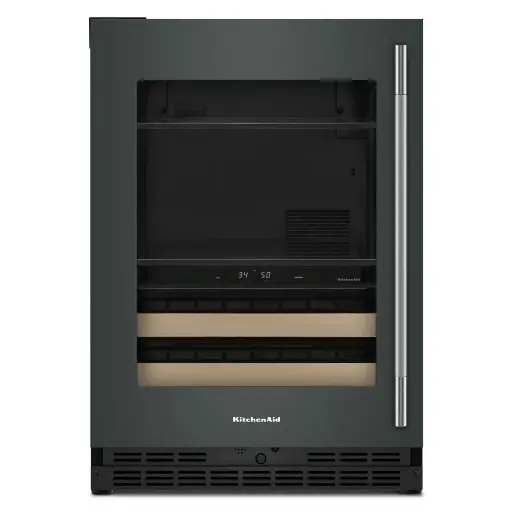 [KUBL524SJP] Centro de Bebidas 24" Izquierdo Kitchenaid Doble Zona Juniper