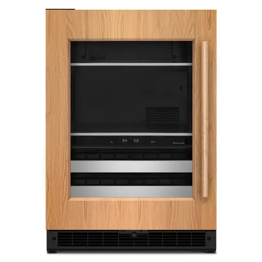 [KUBL524SPA] Centro de Bebidas 24" Izquierdo Kitchenaid Doble Zona Panelable