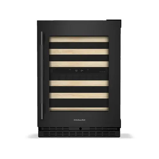 [KUWR524SBE] Cava de Vinos Derecha 24" Kitchenaid Black Ore