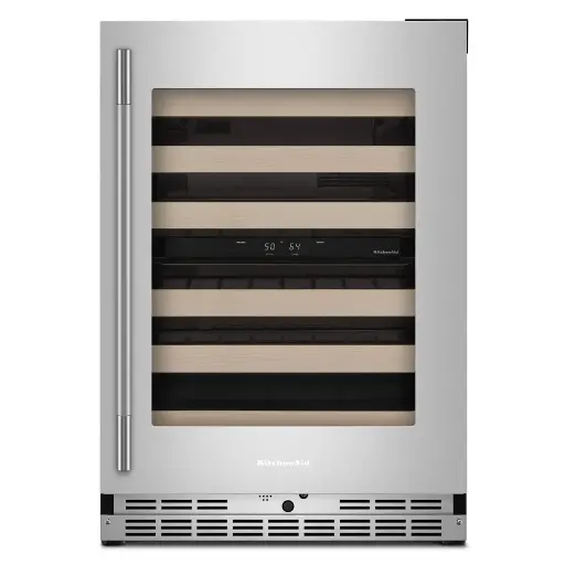 [KUWR524SPS] Cava de Vinos Derecha 24" Kitchenaid Acero Inoxidable con PrintShield