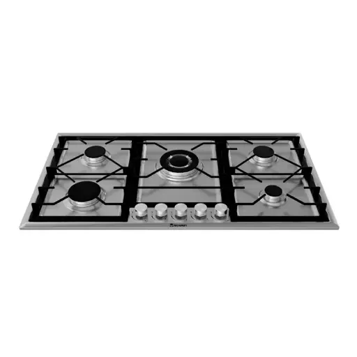 [PR915.AC] Parrilla De gas Tecnolam 90 cm. Acero Inoxidable